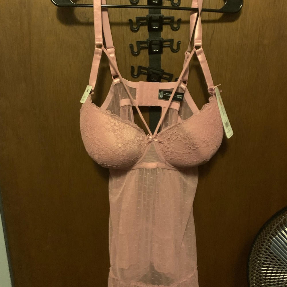 Light pink see through camisole